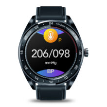 Zeblaze NEO Series Touch Display Smartwatch - Heart Rate, Blood Pressure, Health CountDown, Call Rejection, IP67 - Black