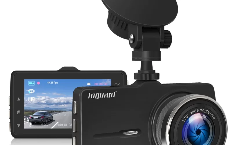 Toguard CE50G Dash Cam 4K Ultra HD Dash Camera with GPS Car Driving Recorder